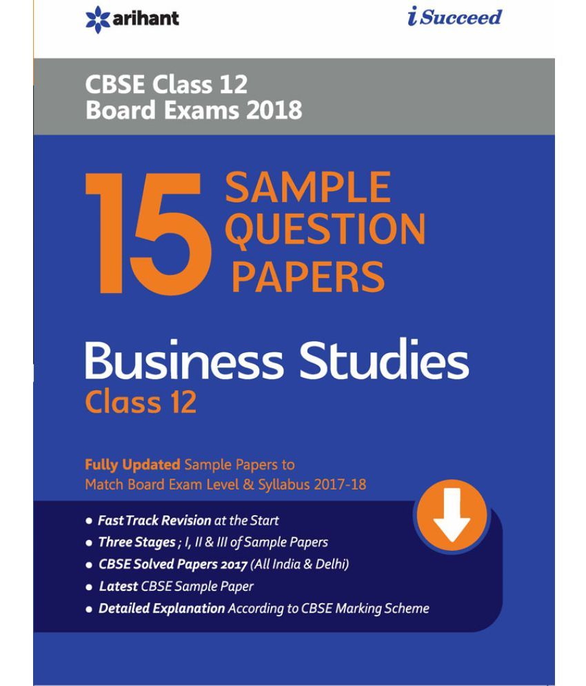 Business Studies Exam Papers Business Studies Exam Papers