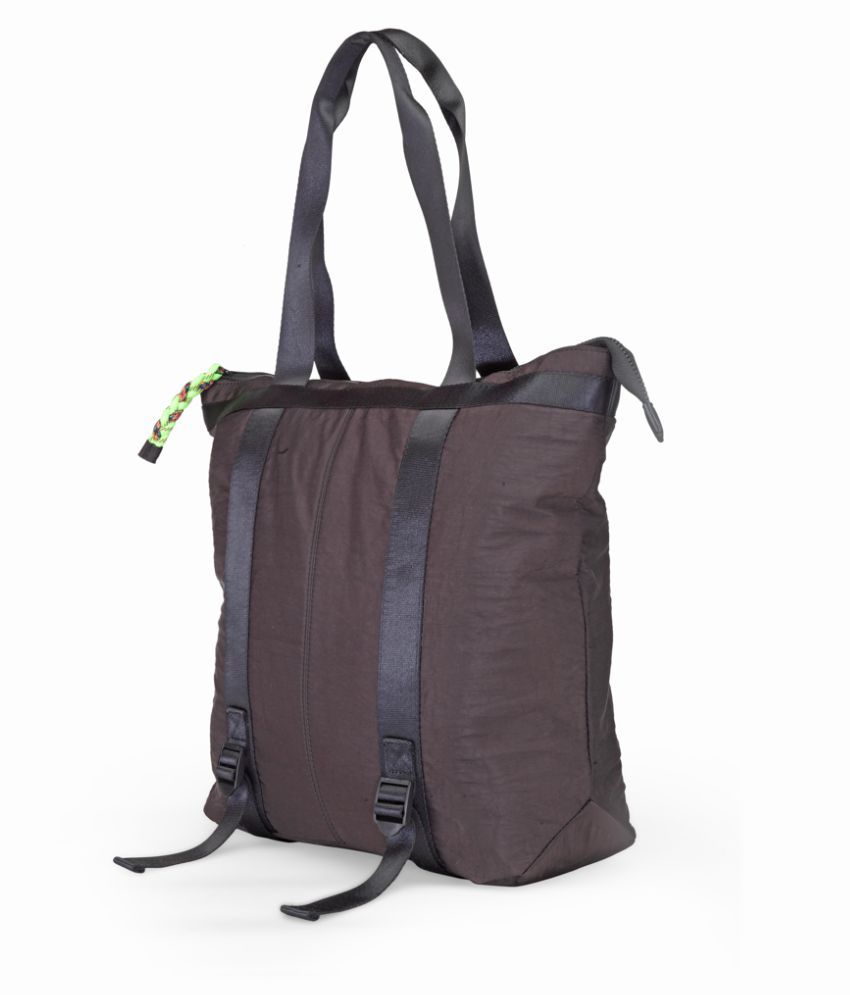 London Rag Black Nylon Tote Bag London Rag Black Nylon Tote Bag