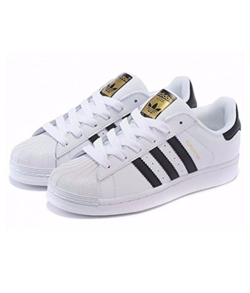Adidas SUPERSTAR SNEAKERS SHOES White Casual Shoes - Buy Adidas ...