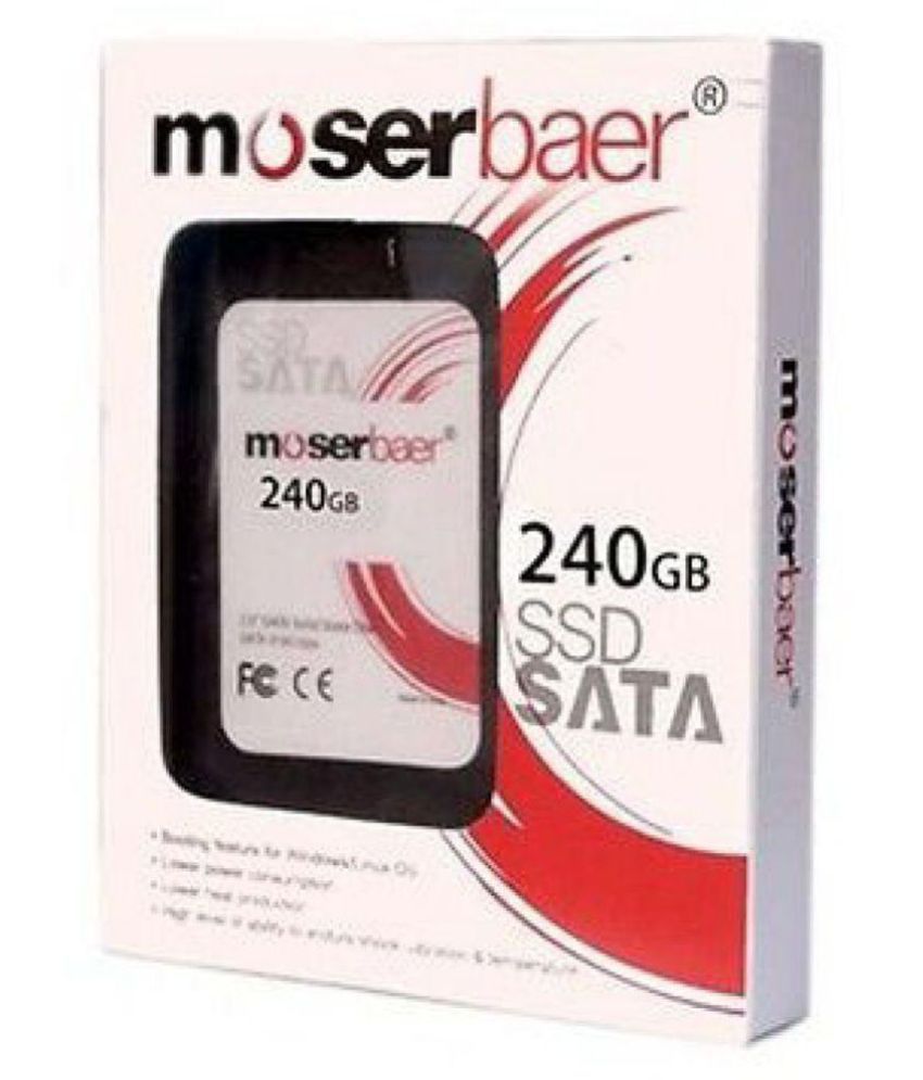     			Moserbaer 240GB 2.5 240 GB SSD Internal Hard drive