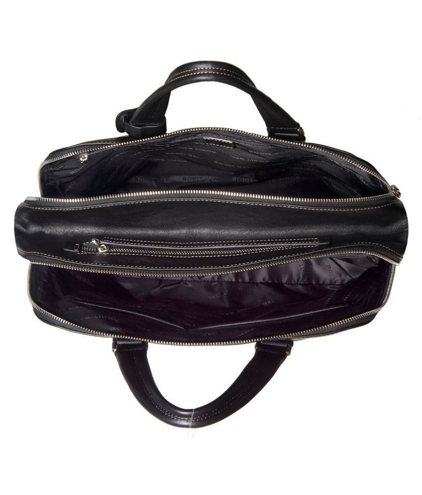 Rohit Bal Black Laptop Bags Buy Rohit Bal Black Laptop Bags Online at