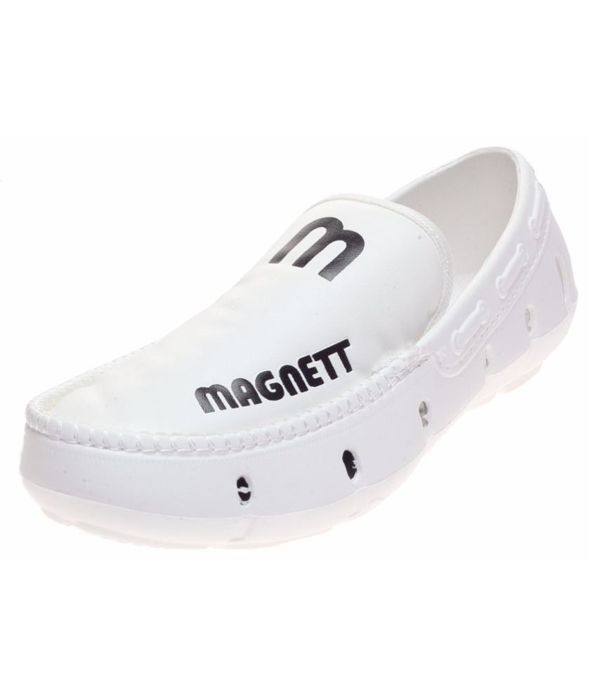 Magnet White Loafers - Buy Magnet White Loafers Online at Best Prices ...