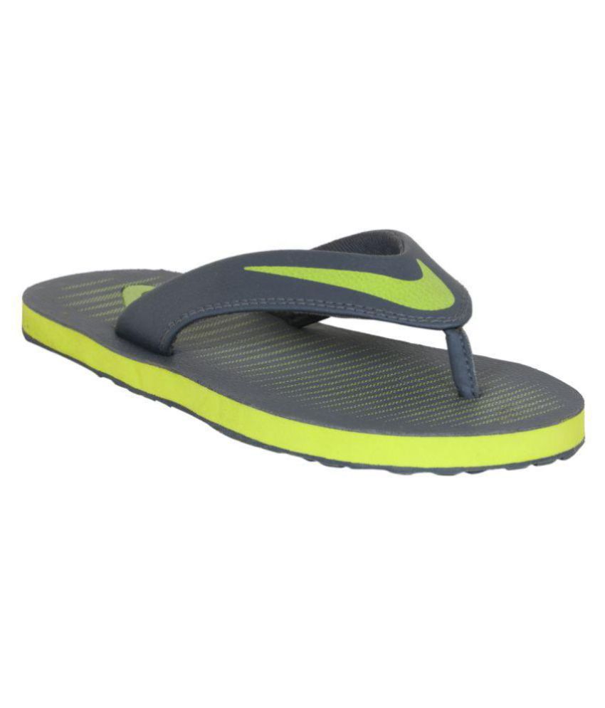 Nike Green Daily Slippers Price in 