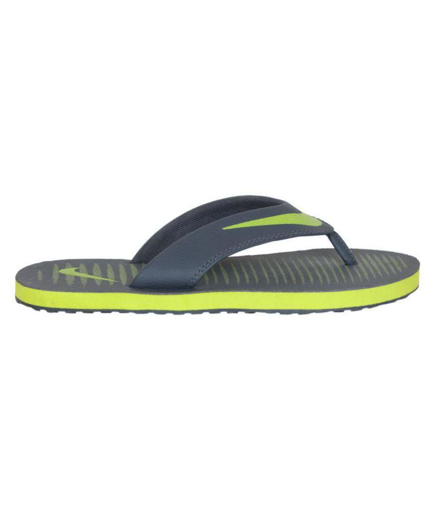 Nike Green Daily Slippers Price in 