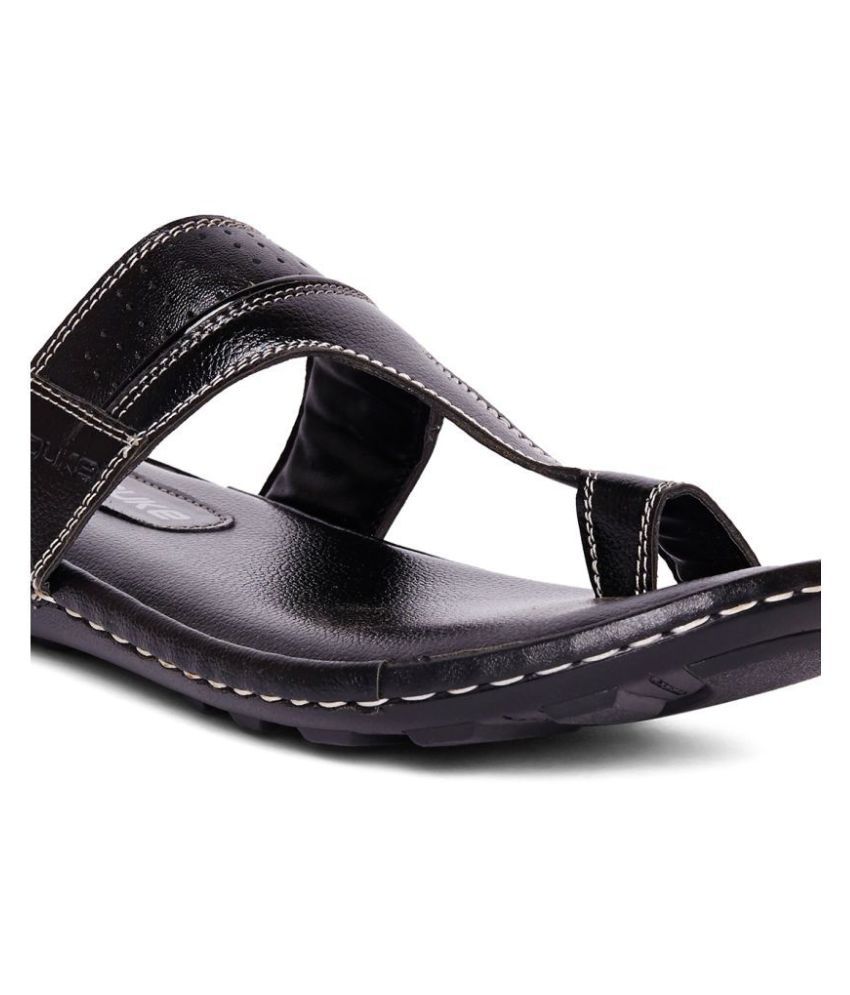 Duke Black Sandals Price in India- Buy Duke Black Sandals Online at Snapdeal