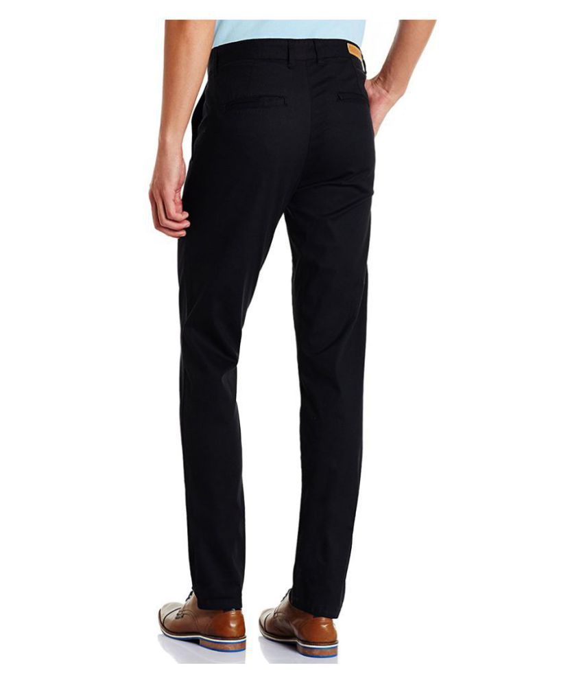 black skinny fit dickies