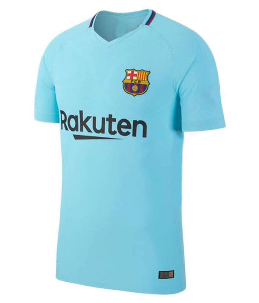 Barcelona F.C. Sky Blue Polyester Jersey - Buy Barcelona F.C. Sky Blue ...