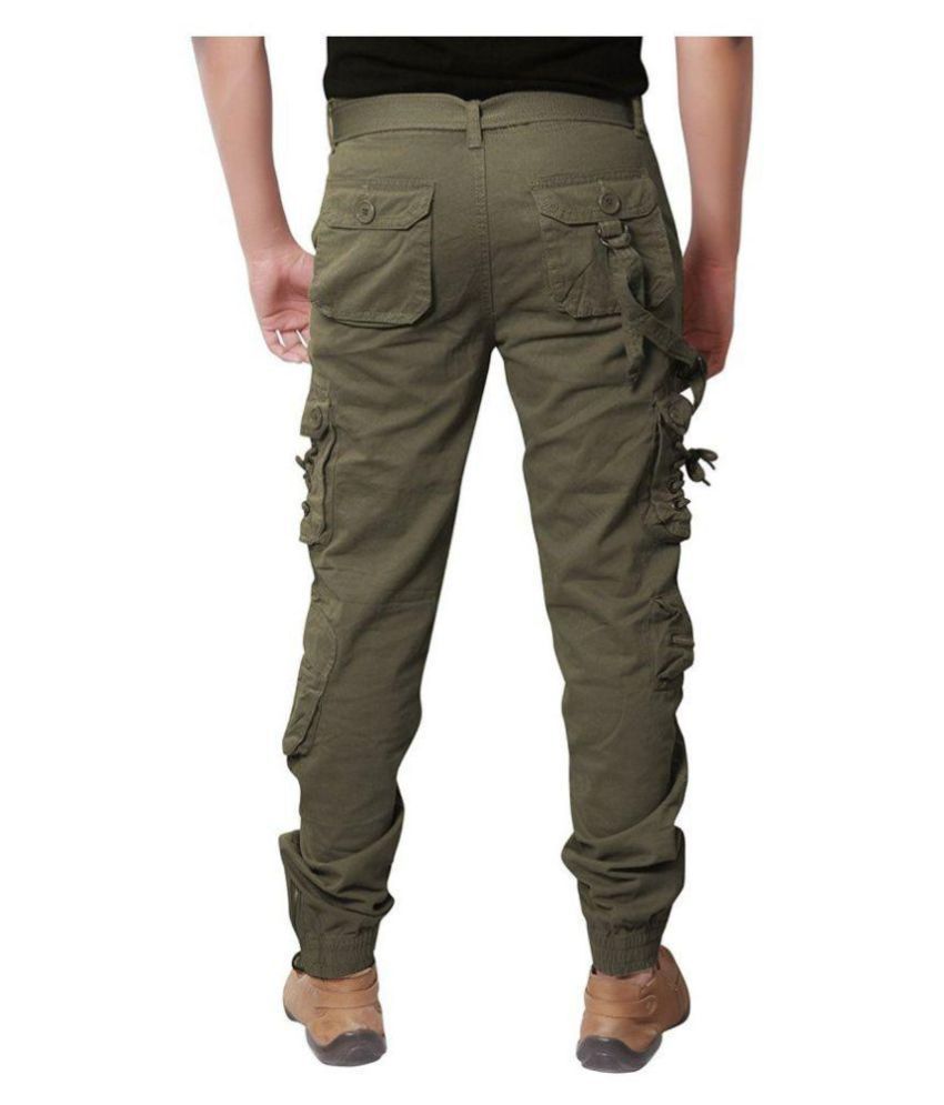 zipper cargo pants