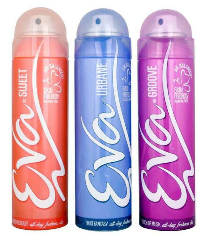 Eva Deo Spray Sweet, Urbane, Groove Deodrants Buy Eva Deo Spray Sweet