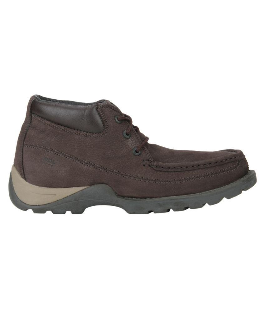 Woodland Brown Casual Boot - Buy Woodland Brown Casual Boot Online at ...