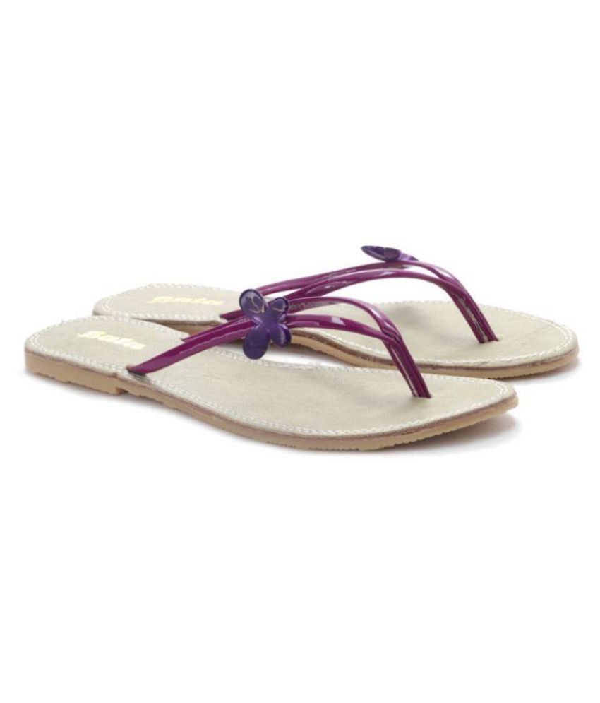 Bata Purple Slippers Price in India- Buy Bata Purple Slippers Online at ...