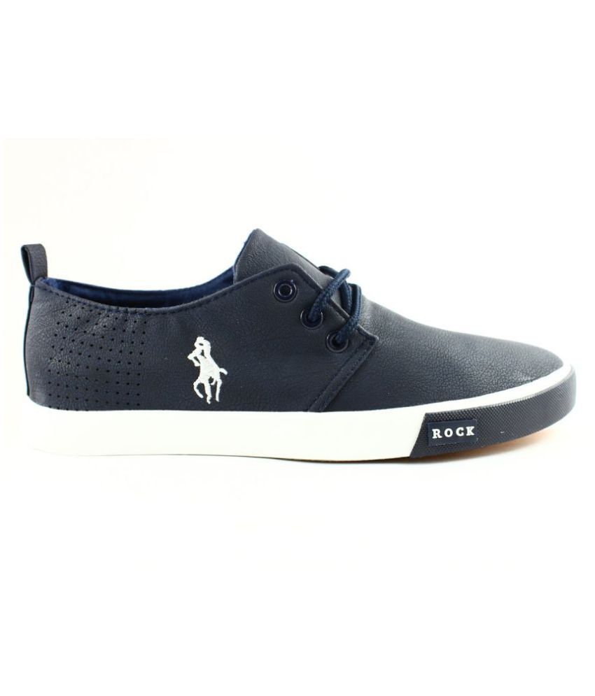 Polo Sneakers Navy Casual Shoes 