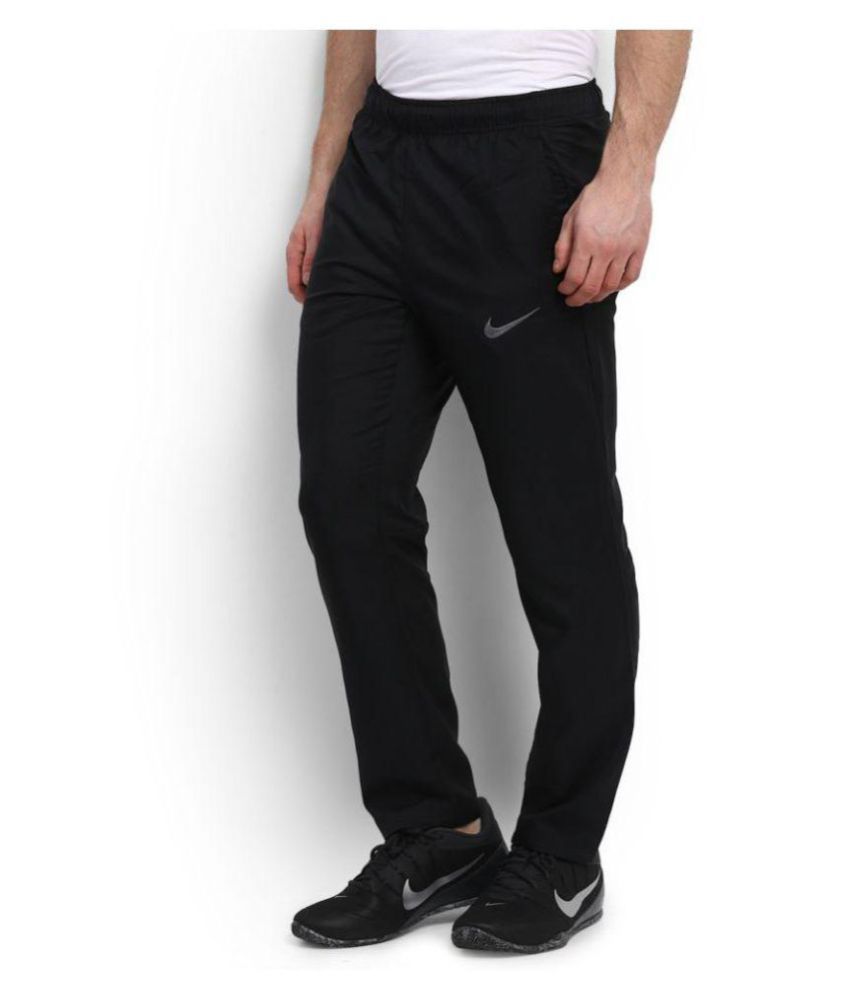 Nike 1 Black Polyester Trackpants - Buy Nike 1 Black Polyester Trackpants Online at Low Price in 