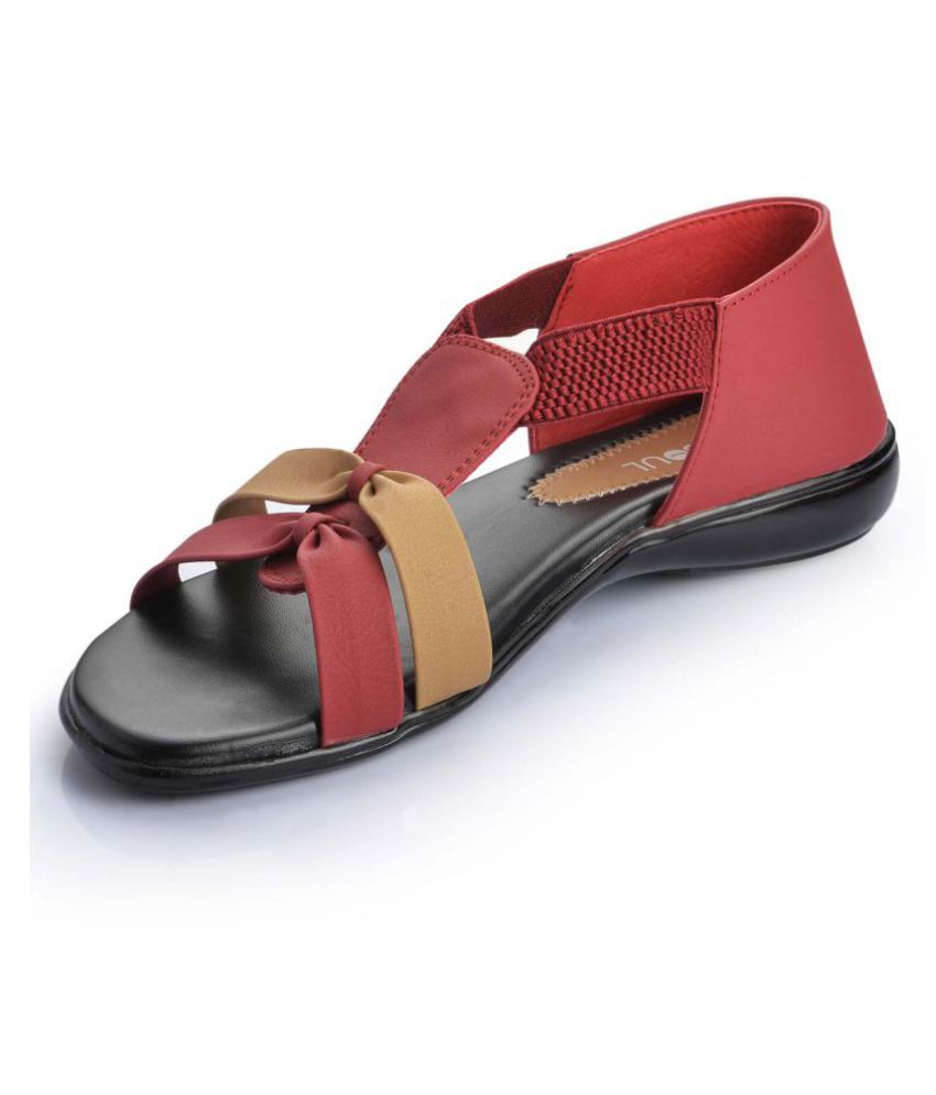 bright colored flats