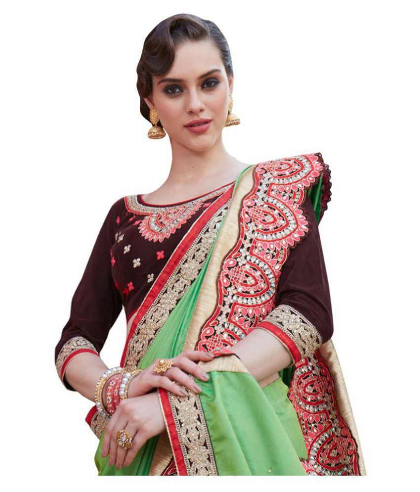 Royal Sari Multicoloured Georgette Saree - Buy Royal Sari Multicoloured ...