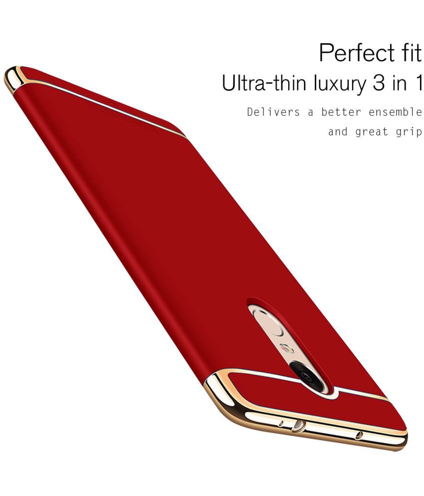     			Xiaomi Redmi Note 4 - 3 in 1 Protective Cover by ClickAway - Red