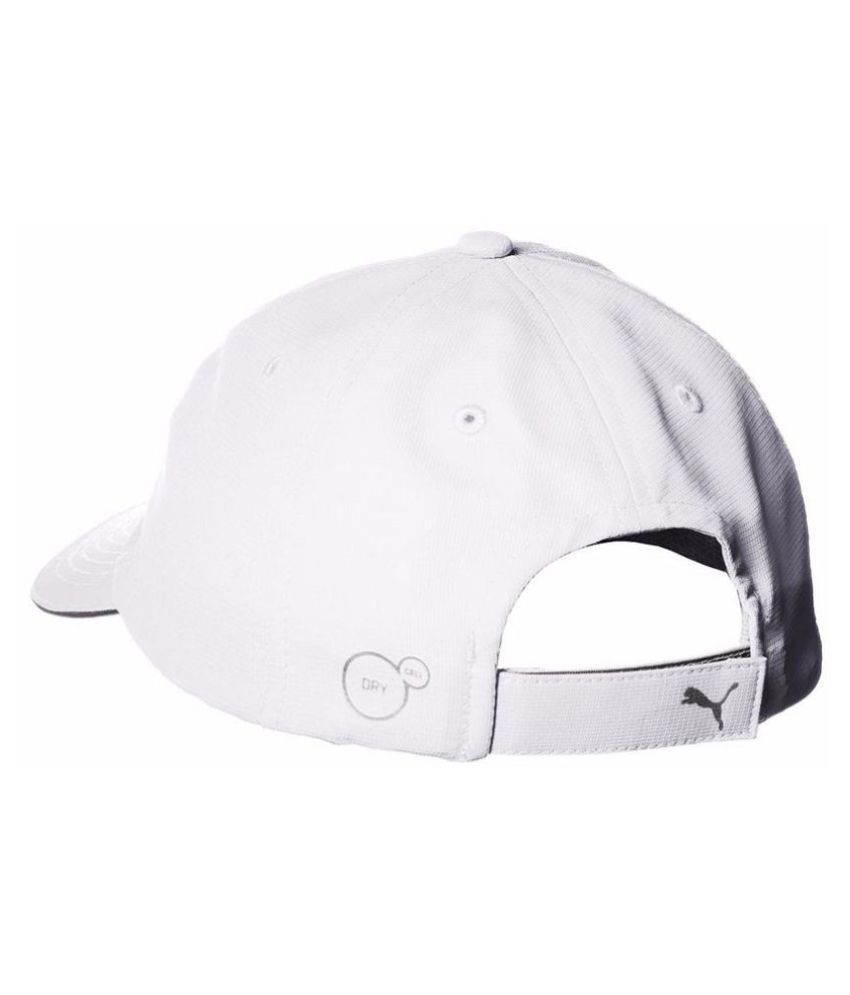 Puma White Plain Unisex Cotton Caps - Buy Online @ Rs. | Snapdeal