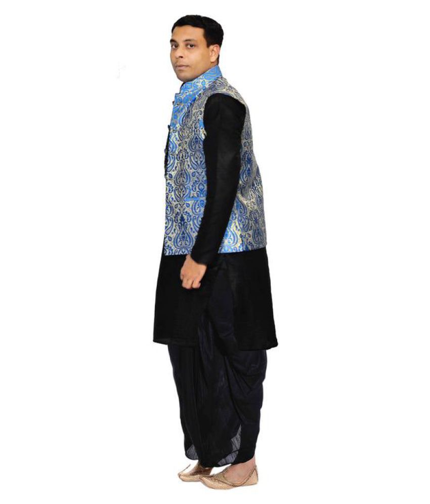 blue dhoti pants