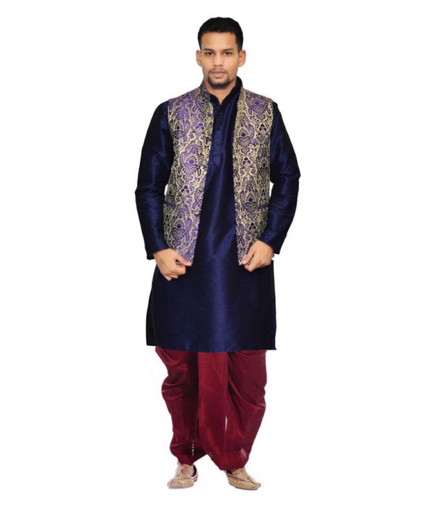 blue dhoti pants