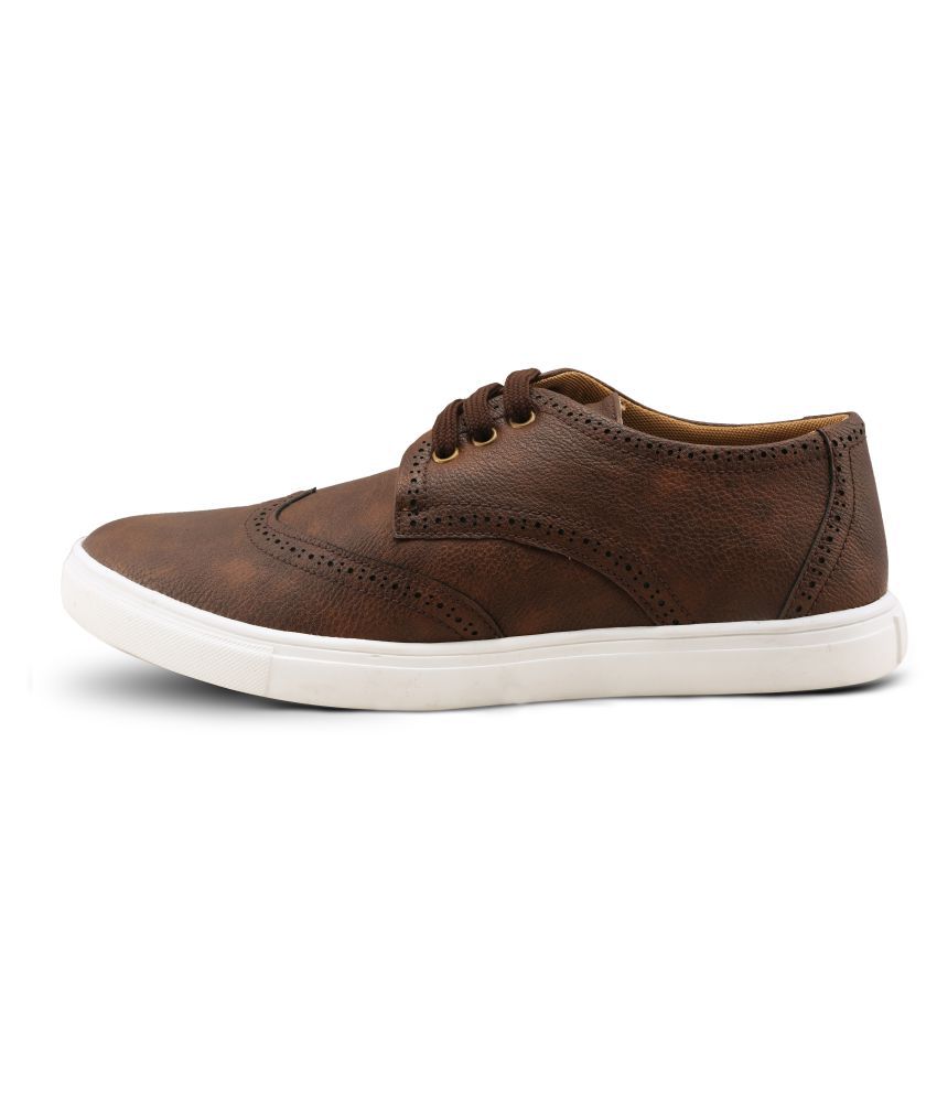Mose Shoes MOSÉ-derby sneakers-Shoes Sneakers Brown Casual Shoes - Buy ...