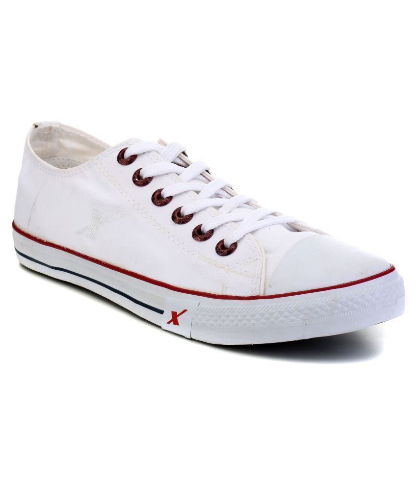 sparx white shoes sneakers