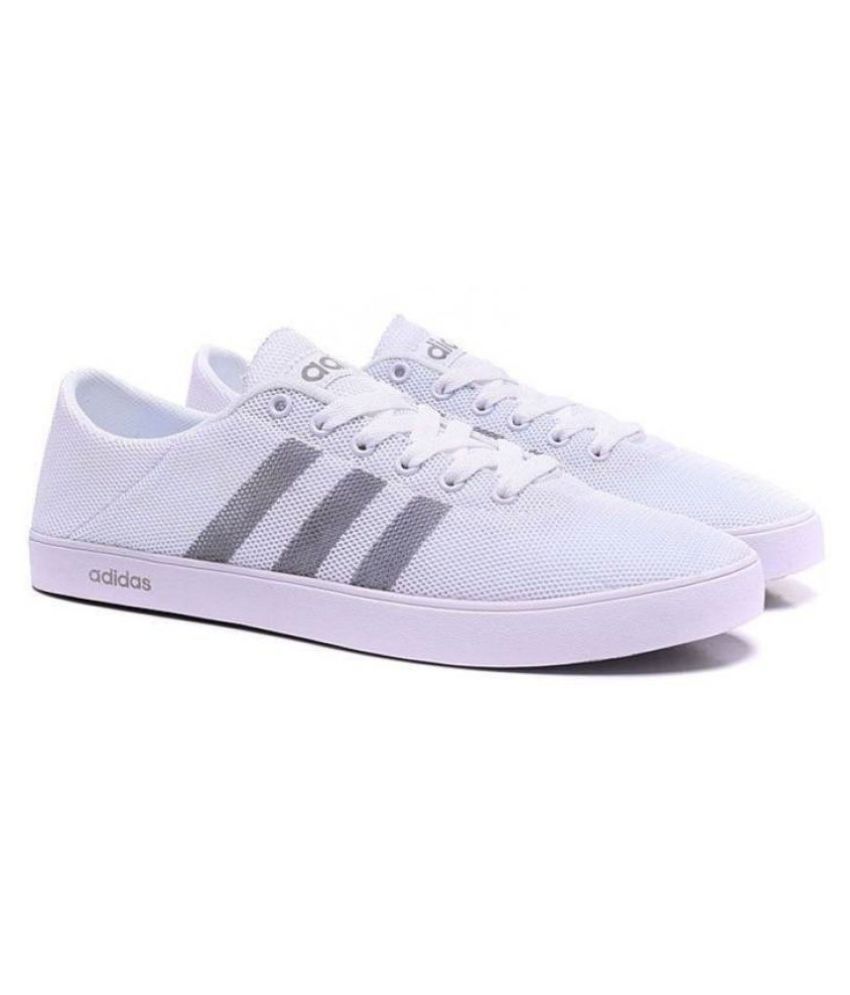 adidas neo white shoes online