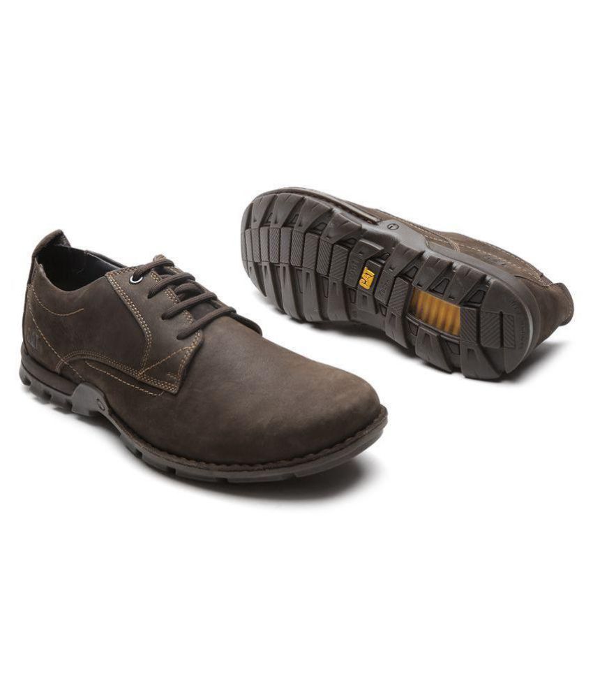 CAT Regular Derbys Brown Casual Shoes Buy CAT Regular