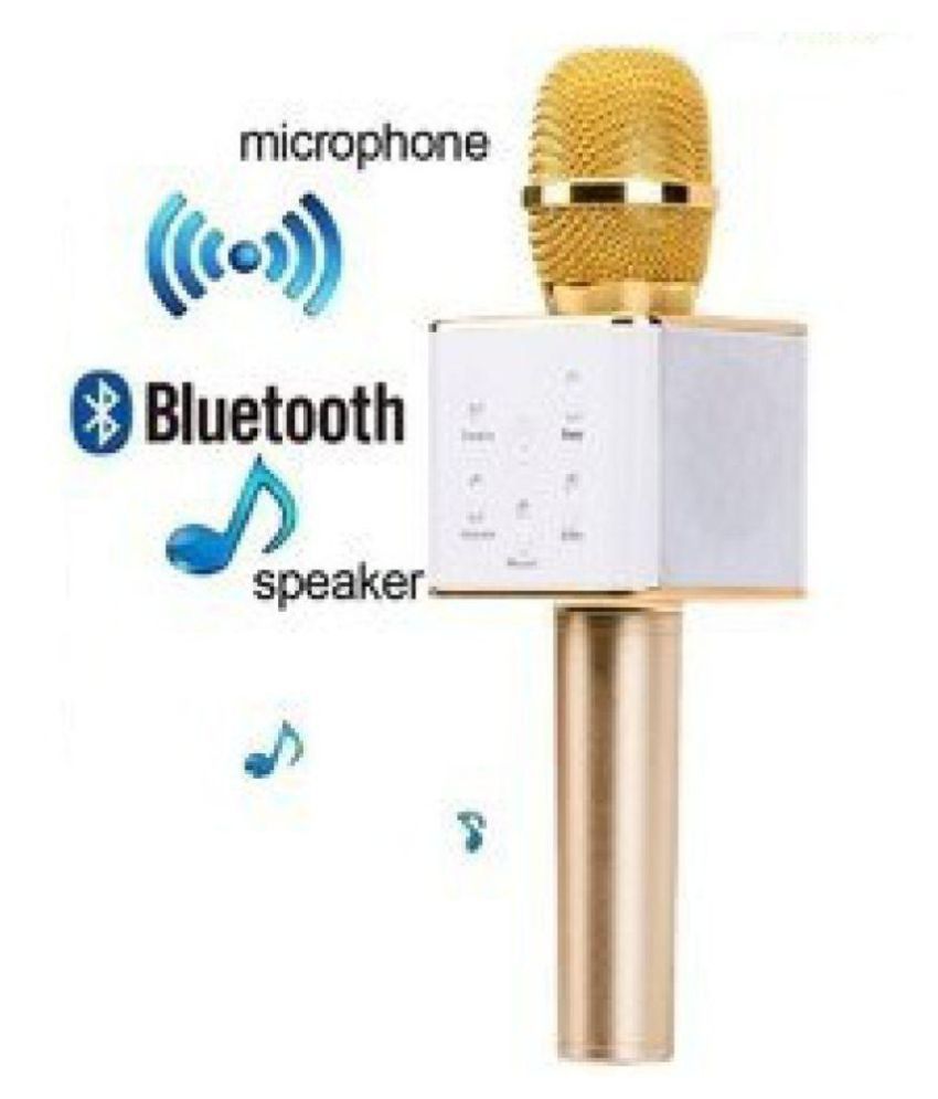     			Apg Golden Bluetooth Mike Wireless Karaoke Players