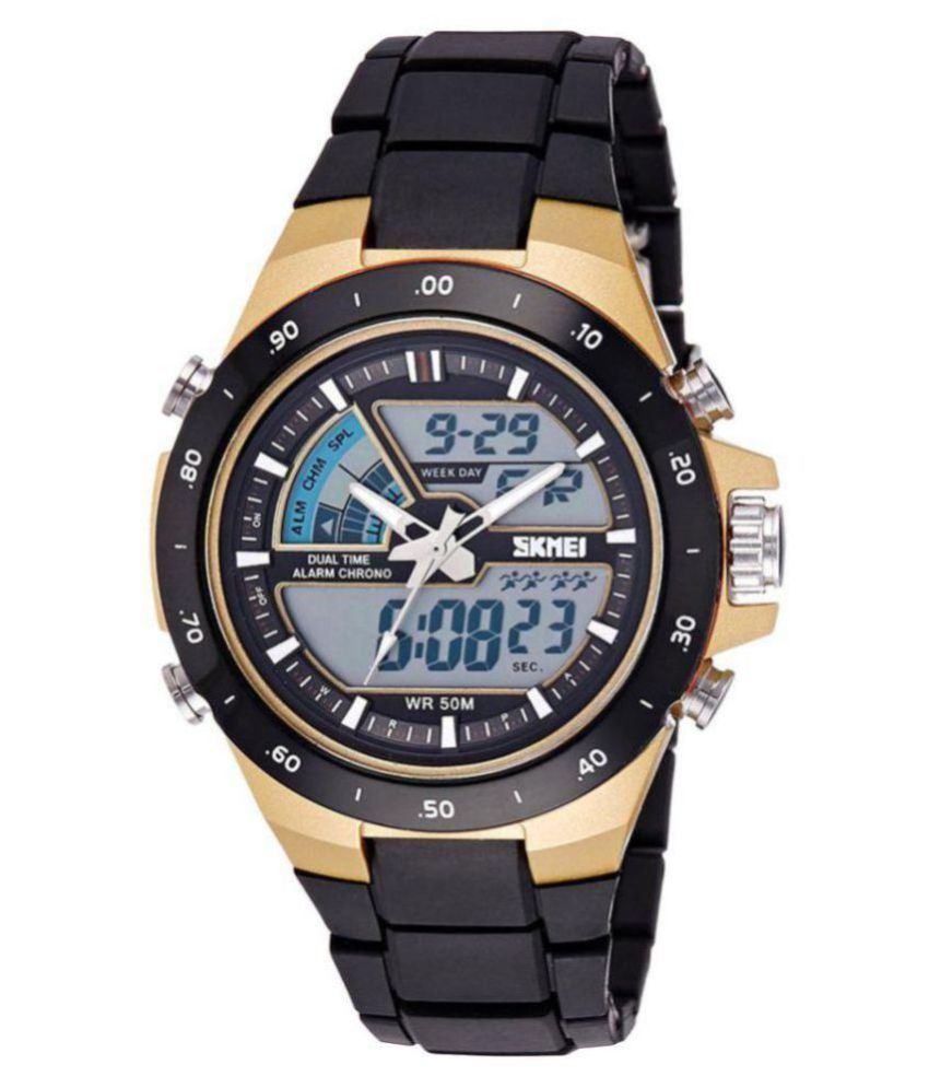 Skmei 1016 Gold Watch - Buy Skmei 1016 Gold Watch Online  