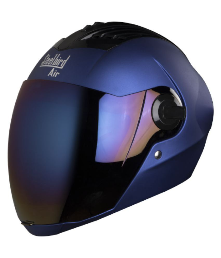 Steelbird Air SBA 2 Glossy Helmet Full Face Helmet Blue L Buy 