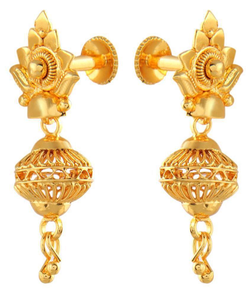 Urbanela Gold Plated Earring With Guaranteed Polish Adu Eg11 Urbanela Gold Plated Earring With Guaranteed Polish Adu Eg11