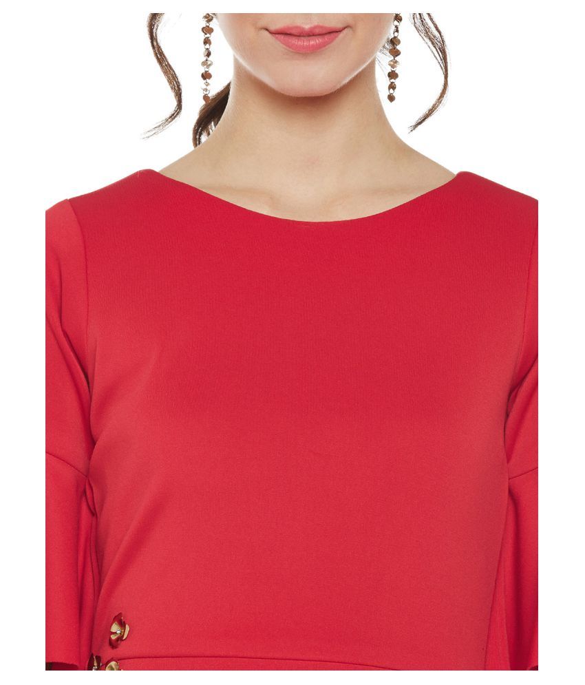 Athena Polyester Fit And Flare Dress Buy Athena Polyester Fit And