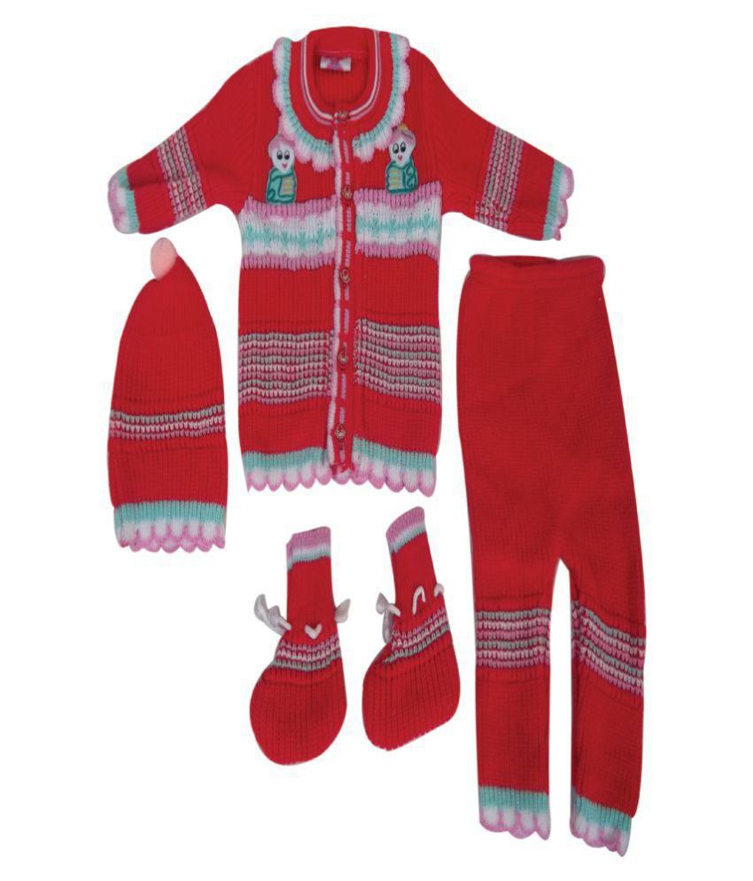     			Baby Woolen Gift Set - Pack of 5