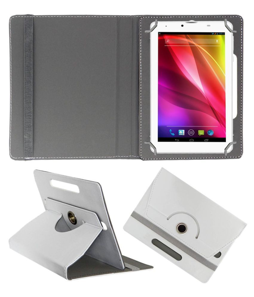 Lenovo IdeaTab S6000 Flip Cover By ACM White - Cases