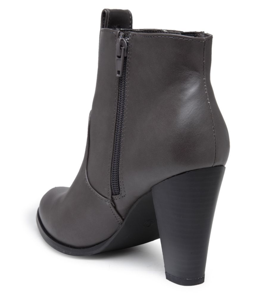 debenhams grey ankle boots