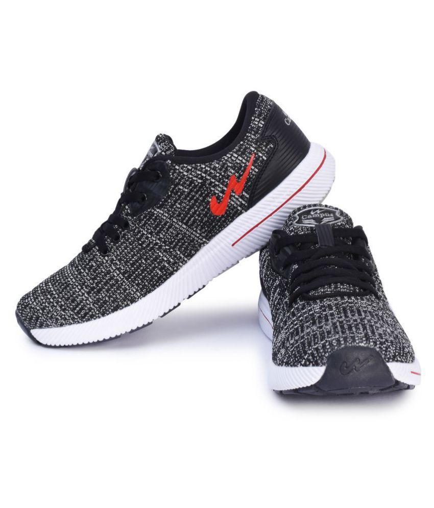 Campus CASPER Black Running Shoes Buy Campus CASPER Black Running