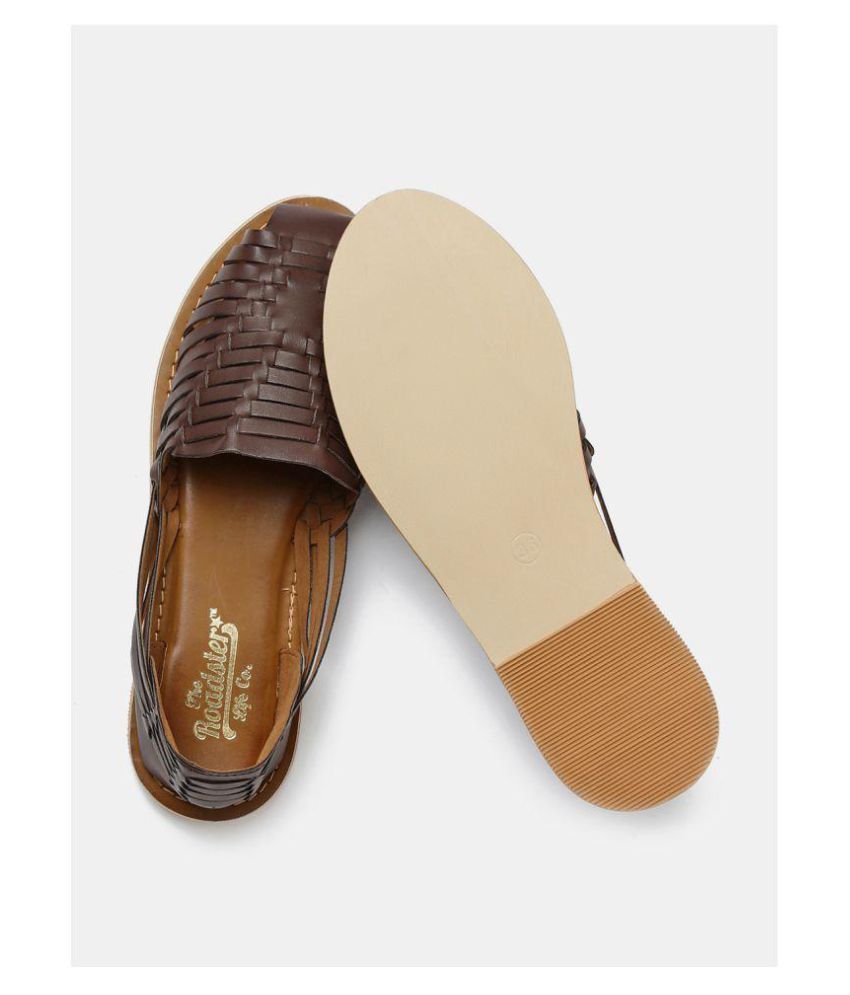 comfortable brown flats