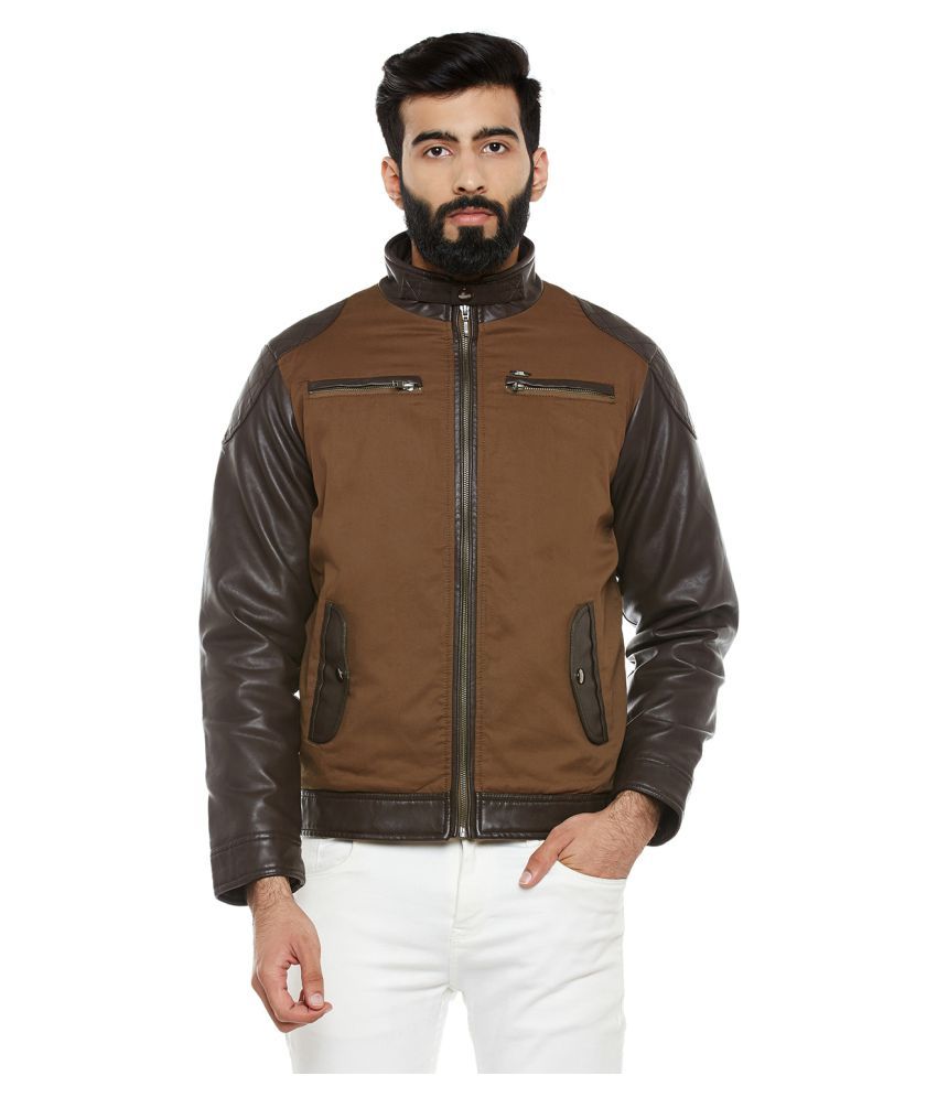 Duke Brown Casual Jacket - Buy Duke Brown Casual Jacket Online at Best ...