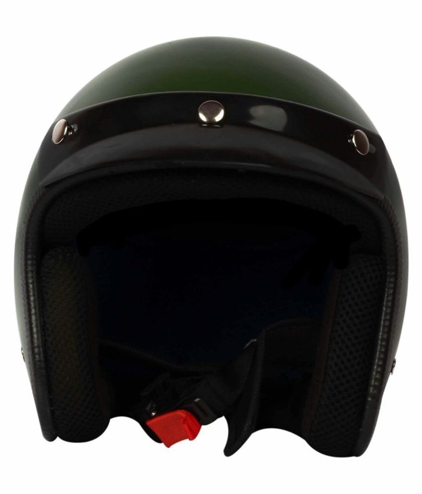Voiture Helmets O2 Open Face Helmet Green M Buy Voiture Helmets O2