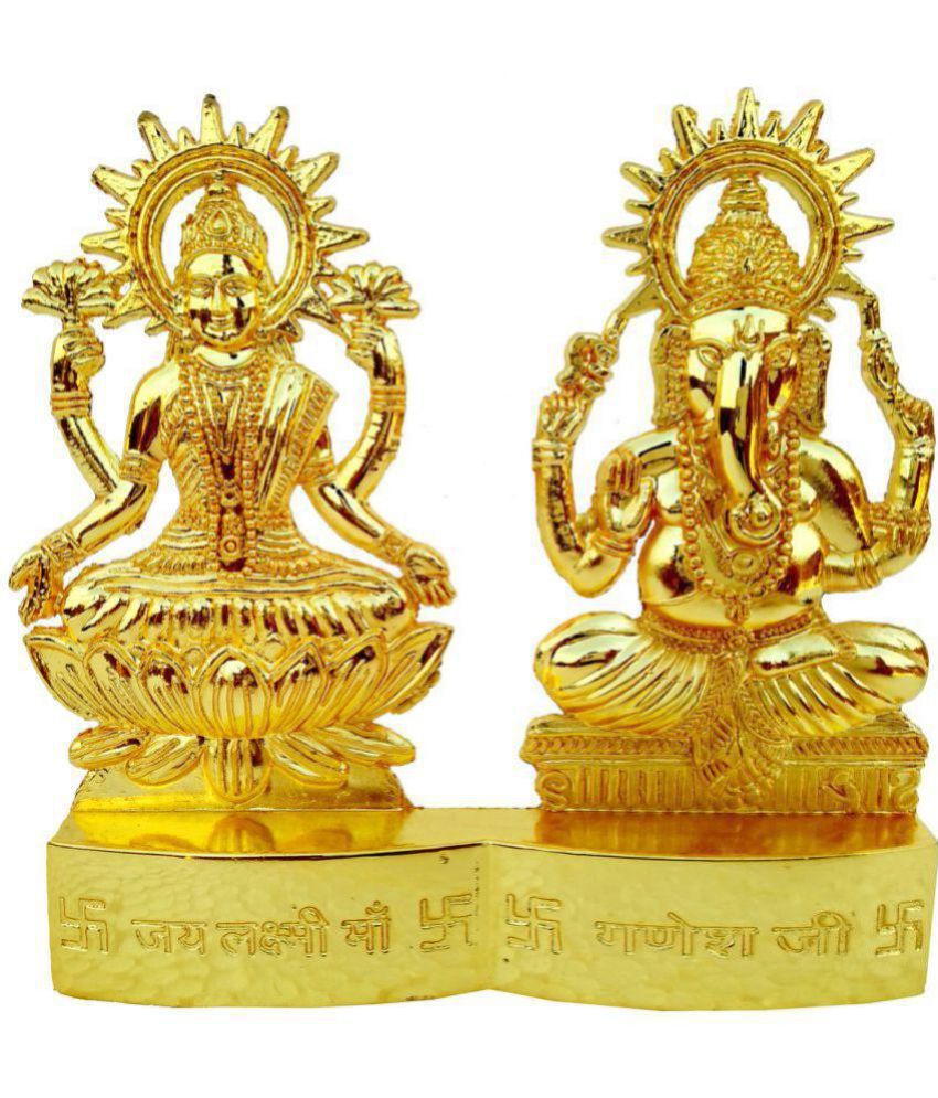     			A1 laxmi ganesh Brass Ganesha Idol x cms