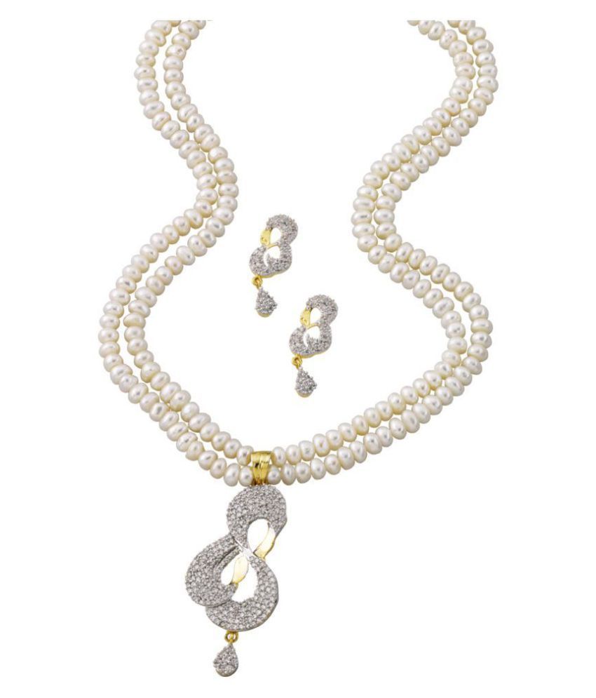 Chandrani Pearls Real Pearl Necklace Sets Buy Chandrani Pearls Real