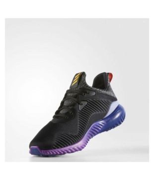 adidas alphabounce black purple