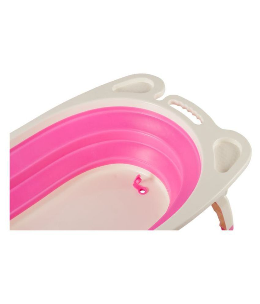 UGrow Pink Polypropylene Baby Bath Tub Buy UGrow Pink Polypropylene