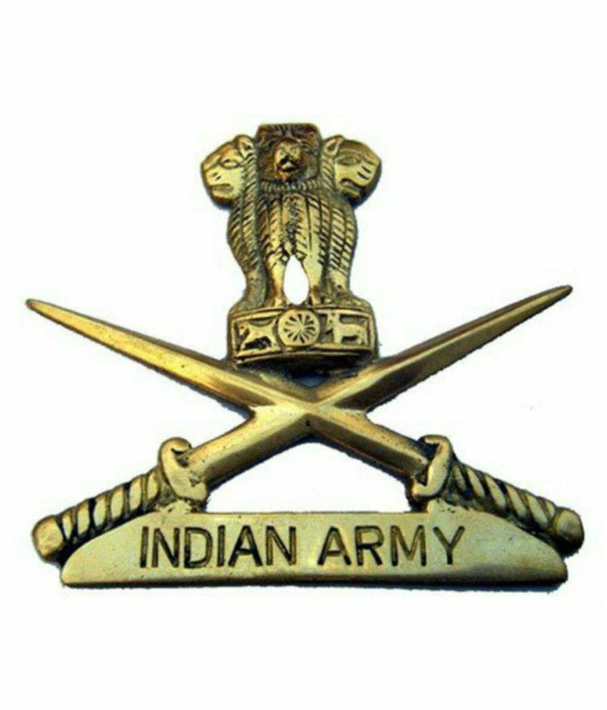 indian army bike logo ashok Lion On Brass Sword Army ...