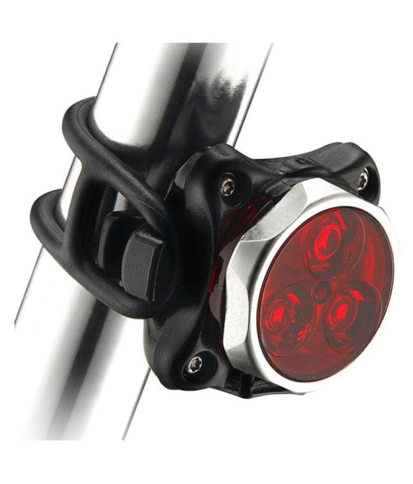 Imported Bicycle 3 LED 5 Mode Rechargeable Head & Tail Light Combo LED