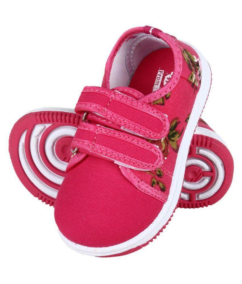 cute velcro sneakers