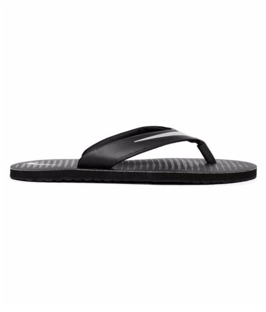 Nike Black Daily Slippers - Buy Nike Black Daily Slippers Online at ...