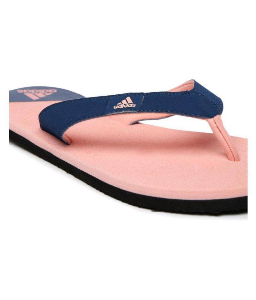 adidas pink slippers