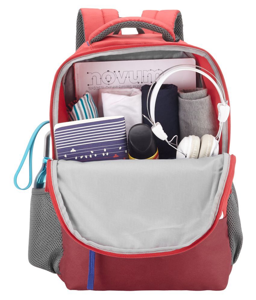 Safari Branded Backpack Laptop Bags College Bags Red Twenty (27 Litres ...