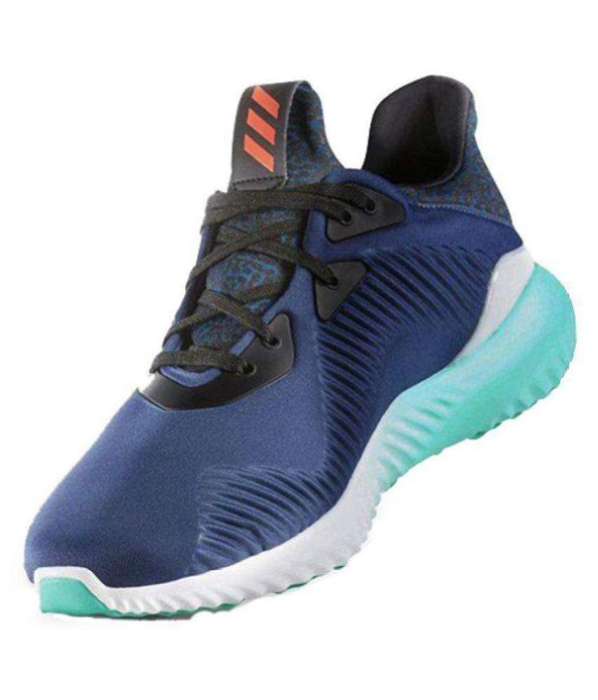 Adidas Alpha Bounce Blue Running Shoes - Buy Adidas Alpha Bounce Blue ...